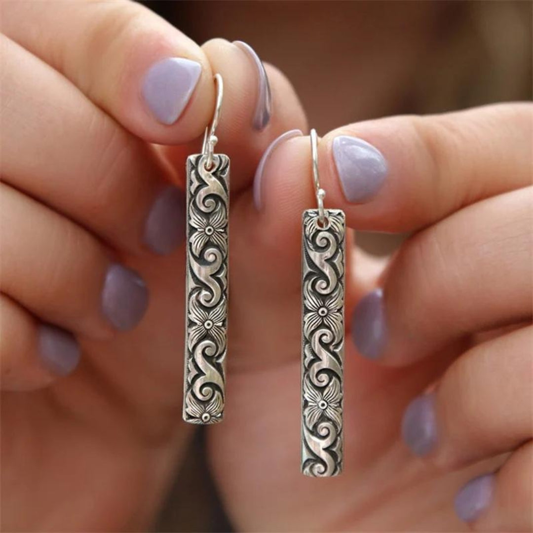 Pasidabruoti boho mandalos auskarai